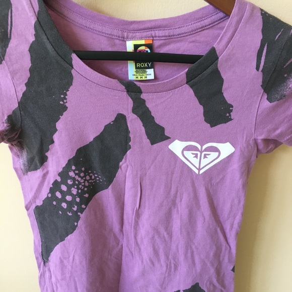 🎊🎉Host Pick🎊🎉 Like-new Roxy cotton tee - Picture 2 of 4